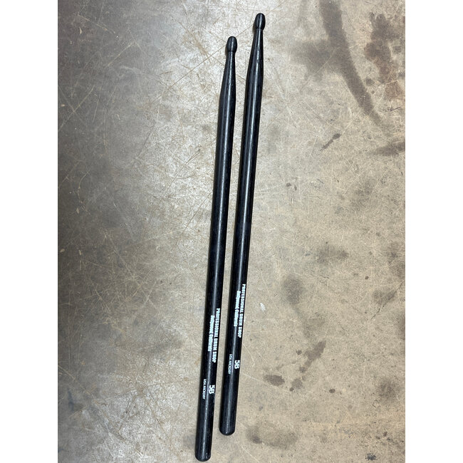 Vic Firth - N5BB-CUSTOM - 5B in Black with Pro Drum imprint Drumsticks