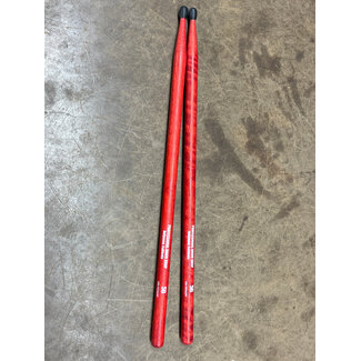 Vic Firth Vic Firth - N5BNR-CUSTOM - 5BN in red with Pro Drum imprint Drumsticks