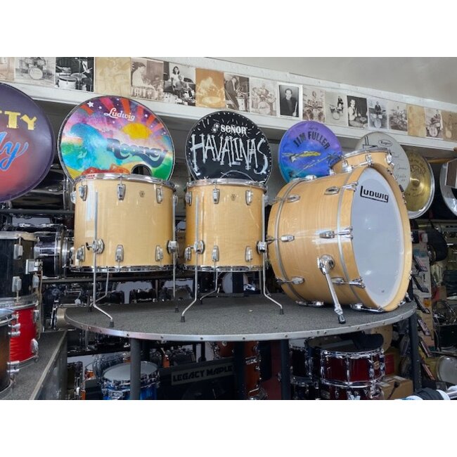 Ludwig - 26" Legacy Maple Zep 4-piece Shell Pack - Natural Maple