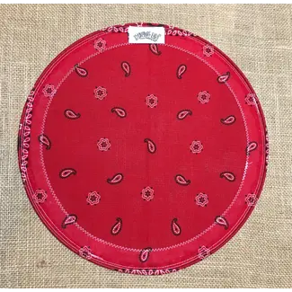 Roots EQ Roots EQ - SDRB-14 - 14" Solid - Red Bandana