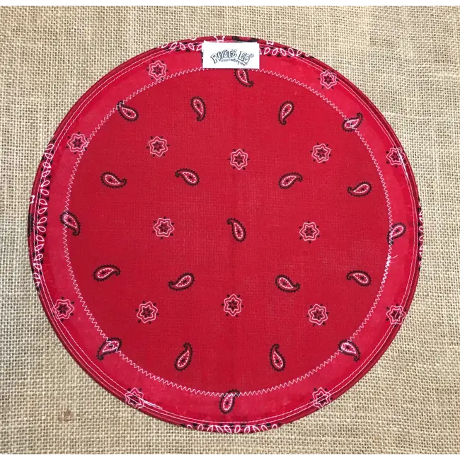 Roots EQ - SDRB-14 - 14" Solid - Red Bandana