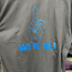 Pro Drum "We're Number One" T-Shirt - (Black w/ Blue Lettering) - Large