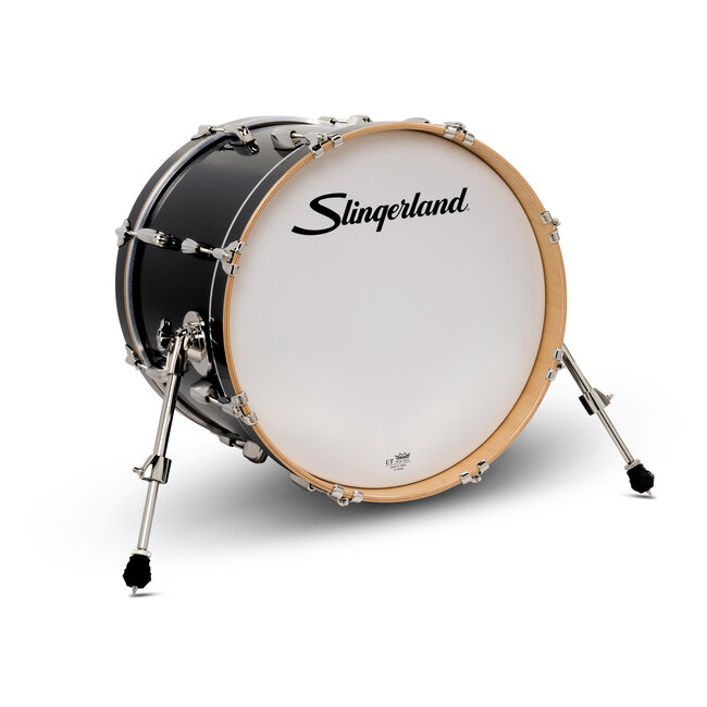 Slingerland - SDSK1418KKKDNB - 14x18 Studio King Kick, Del Norte Black Lacquer, Nickel Hardware