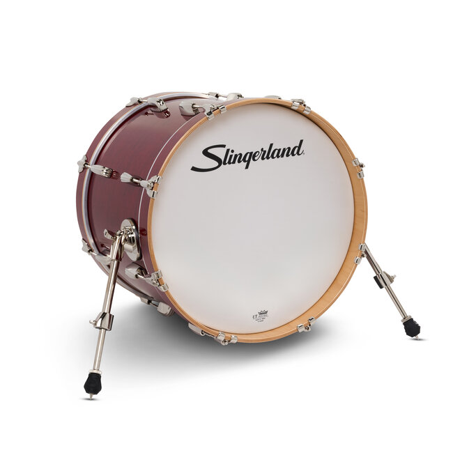Slingerland - SDSK1418KKKRCR - 14x18 Studio King Kick, Royal Crimson Lacquer, Nickel Hardware