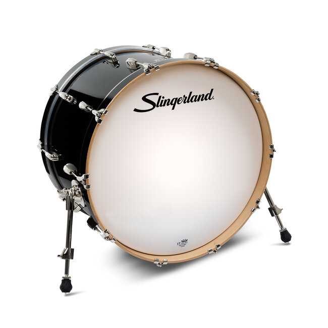 Slingerland - SDSK1422KKKDNB - 14x22 Studio King Kick, Del Norte Black Lacquer, Nickel Hardware