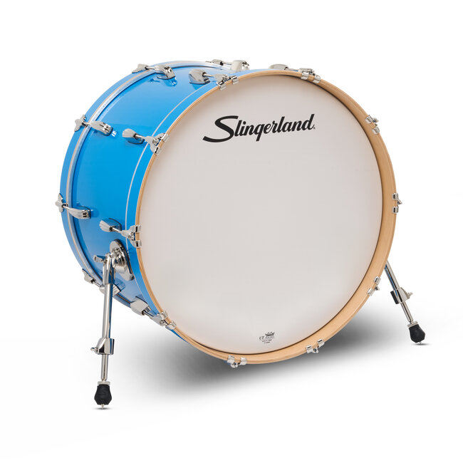 Slingerland - SDSK1422KKKLBL - 14x22 Studio King Kick, Lunar Blue Lacquer, Nickel Hardware