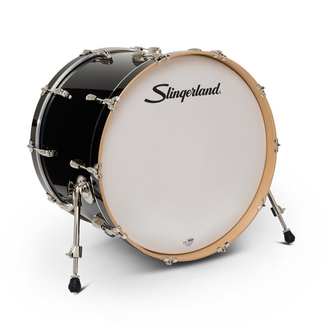 Slingerland - SDSK1622KKKDNB - 16x22 Studio King Kick, Del Norte Black Lacquer, Nickel Hardware