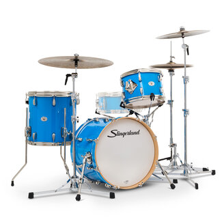 Slingerland Slingerland - SDKTSKK18N03ARLBL - 3pc Studio King Kit, 12/14F/18K, Lunar Blue Lacquer, Nickel Hardware