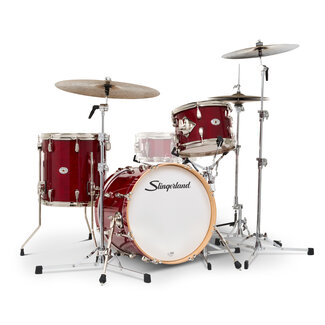 Slingerland Slingerland - SDKTSKK18N03ARRCR - 3pc Studio King Kit, 12/14F/18K, Royal Crimson Lacquer, Nickel Hardware