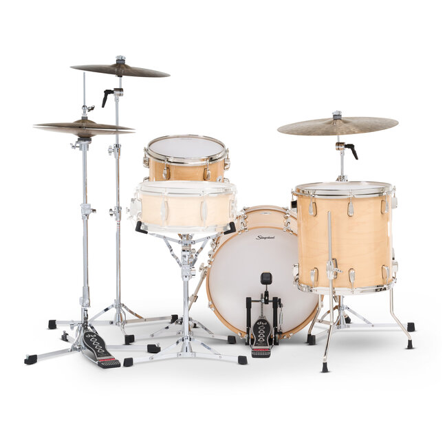 Slingerland - SDKTSKK18N03ARVTS - 3pc Studio King Kit, 12/14F/18K, Ventura Sand Lacquer, Nickel Hardware