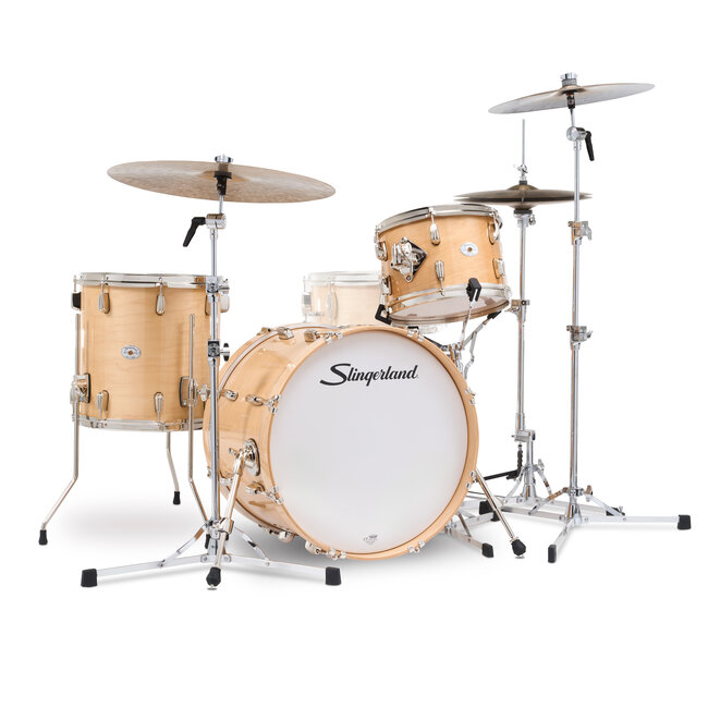 Slingerland - SDKTSKK20N03BQVTS - 3pc Studio King Kit, 12/14F/20K, Ventura Sand Lacquer, Nickel Hardware