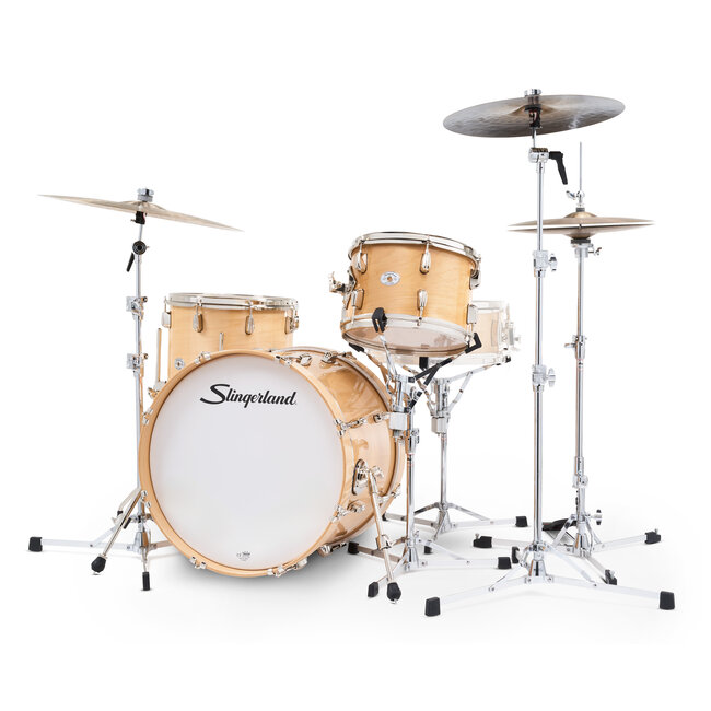 Slingerland - SDKTSKK20N03BQVTS - 3pc Studio King Kit, 12/14F/20K, Ventura Sand Lacquer, Nickel Hardware