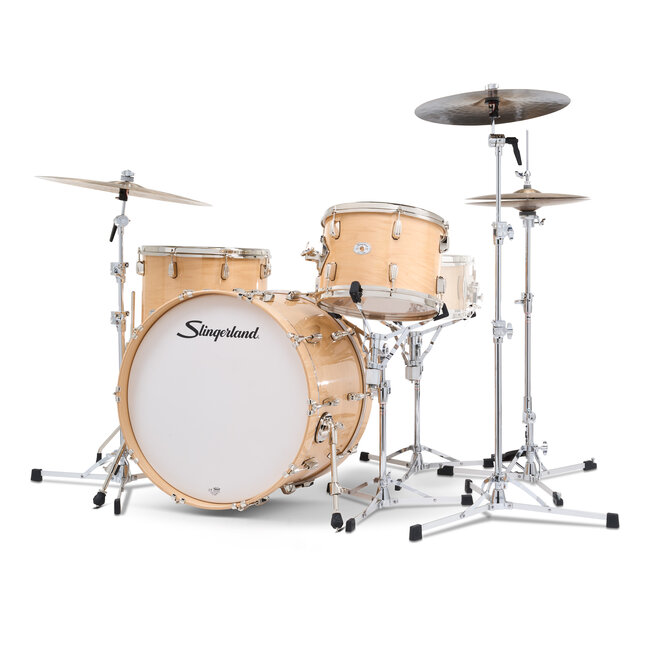 Slingerland - SDKTSKK22N03AHVTS - 3pc Studio King Kit, 13/16F/22K, Ventura Sand Lacquer, Nickel Hardware