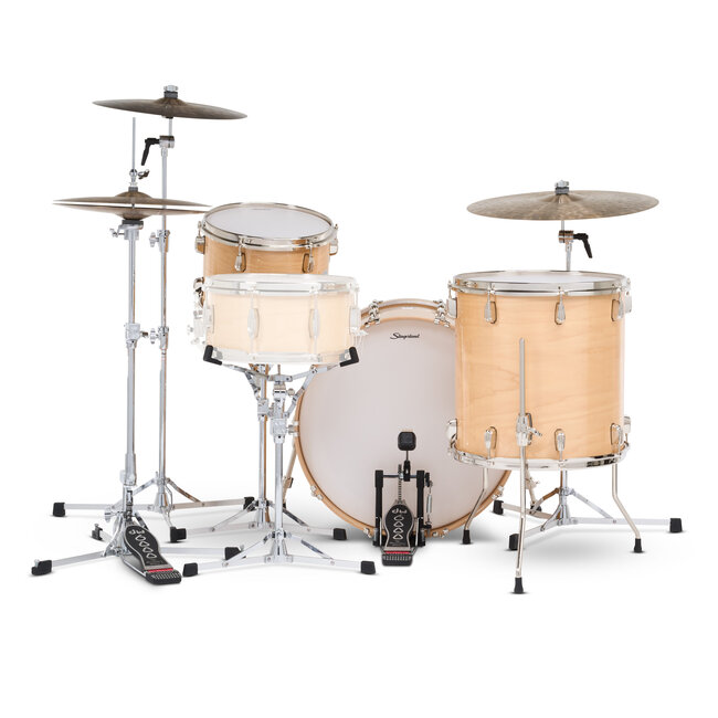 Slingerland - SDKTSKK22N03AHVTS - 3pc Studio King Kit, 13/16F/22K, Ventura Sand Lacquer, Nickel Hardware