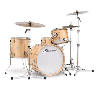 Slingerland Slingerland - SDKTSKK20N04DKVTS - 4pc Studio King Kit, 12/14F/20K/5.5S, Ventura Sand Lacquer, Nickel Hardware