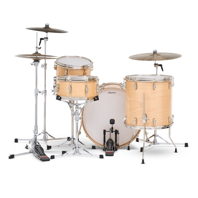 Slingerland - SDKTSKK22N04DNVTS - 4pc Studio King Kit, 13/16F/22K/6.5S, Ventura Sand Lacquer, Nickel Hardware