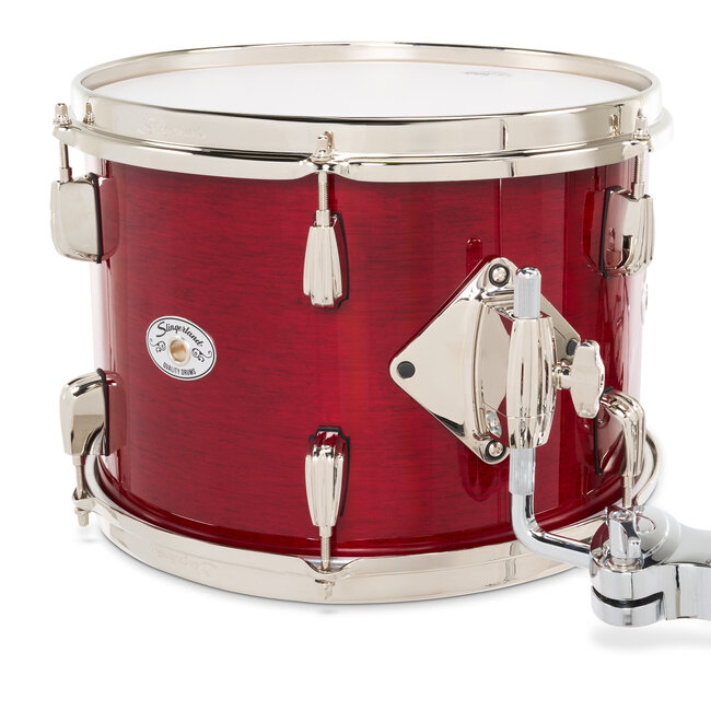 Slingerland - SDKTSKK22N04DWRCR - 4pc Studio King Kit, 10/12/16F/22K, Royal Crimson Lacquer, Nickel Hardware