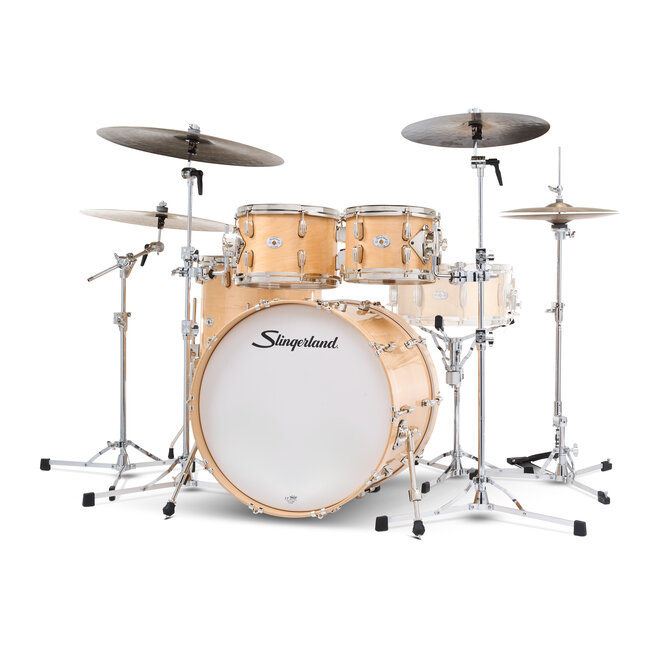Slingerland - SDKTSKK22N04DWVTS - 4pc Studio King Kit, 10/12/16F/22K, Ventura Sand Lacquer, Nickel Hardware