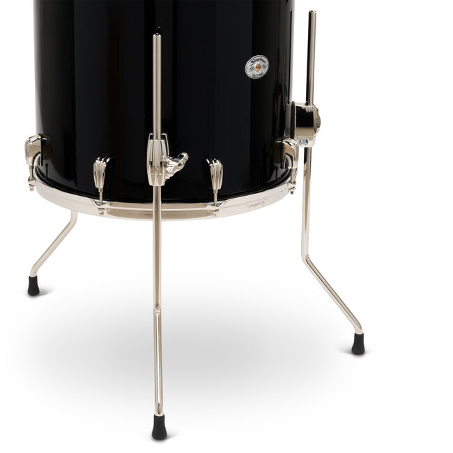Slingerland - SDKTSKK22N05DXDNB - 5pc Studio King Kit, 10/12/16F/22K/6.5S, Del Norte Black Lacquer, Nickel Hardware