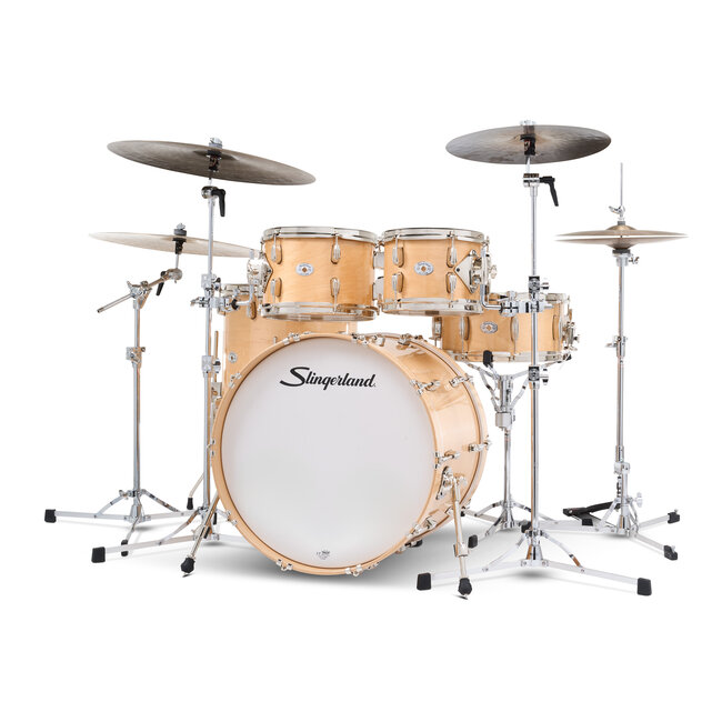 Slingerland - SDKTSKK22N05DXVTS - 5pc Studio King Kit, 10/12/16F/22K/6.5S, Ventura Sand Lacquer, Nickel Hardware