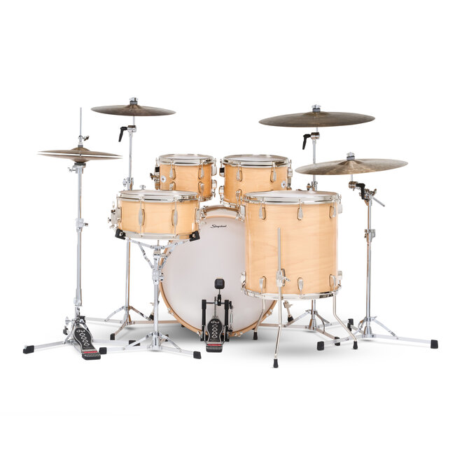 Slingerland - SDKTSKK22N05DXVTS - 5pc Studio King Kit, 10/12/16F/22K/6.5S, Ventura Sand Lacquer, Nickel Hardware