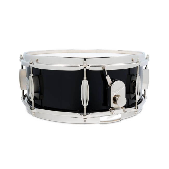 Slingerland - SDSK5514SSKDNB - 5.5x14 Studio King Snare, Del Norte Black Lacquer, Nickel Hardware