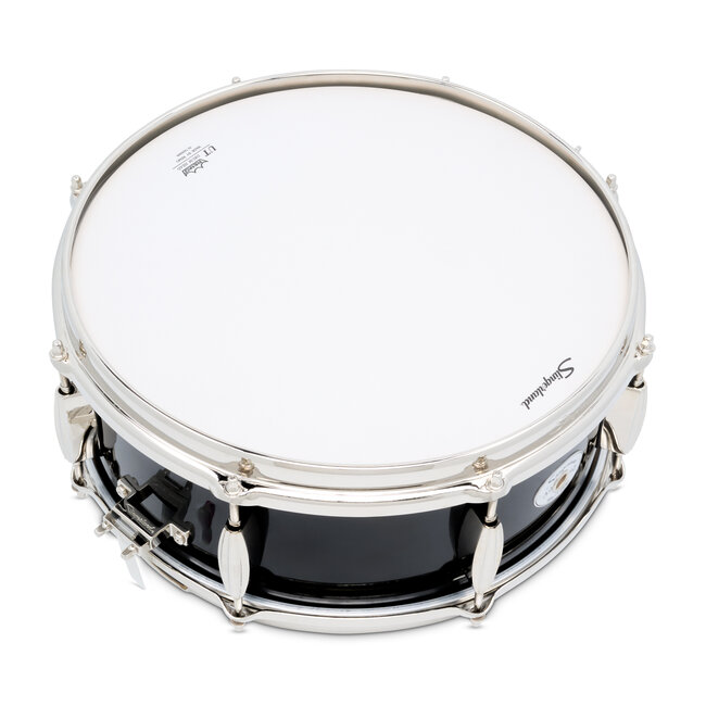 Slingerland - SDSK5514SSKDNB - 5.5x14 Studio King Snare, Del Norte Black Lacquer, Nickel Hardware