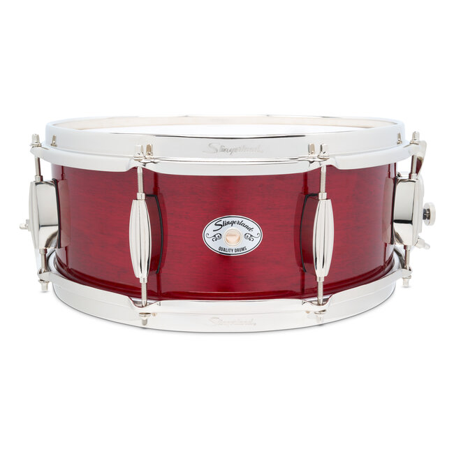 Slingerland - SDSK5514SSKRCR - 5.5x14 Studio King Snare, Royal Crimson Lacquer, Nickel Hardware