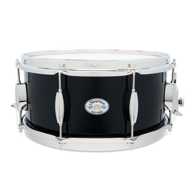 Slingerland - SDSK6514SSKDNB - 6.5x14 Studio King Snare, Del Norte Black Lacquer, Nickel Hardware