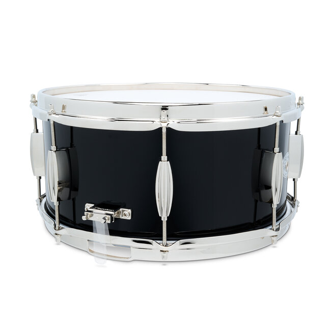 Slingerland - SDSK6514SSKDNB - 6.5x14 Studio King Snare, Del Norte Black Lacquer, Nickel Hardware