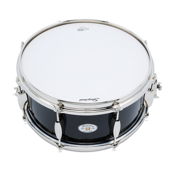 Slingerland - SDSK6514SSKDNB - 6.5x14 Studio King Snare, Del Norte Black Lacquer, Nickel Hardware