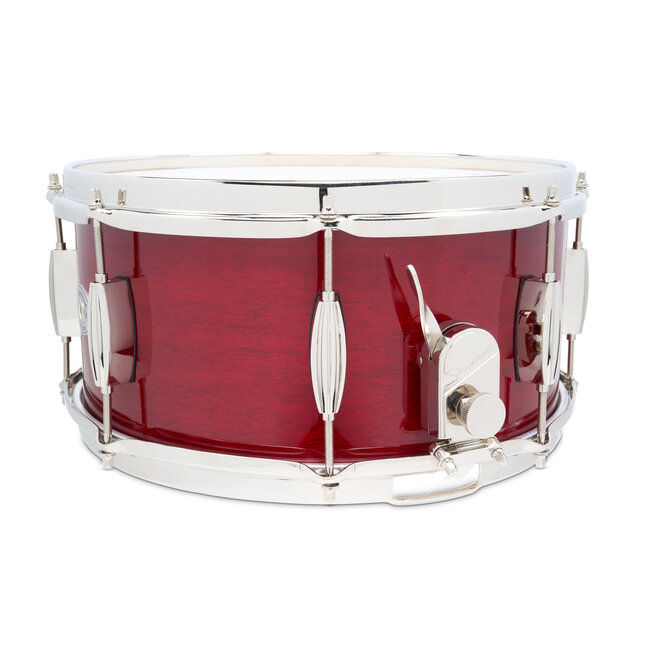 Slingerland - SDSK6514SSKRCR - 6.5x14 Studio King Snare, Royal Crimson Lacquer, Nickel Hardware