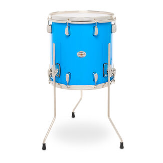 Slingerland Slingerland - SDSK1414TTKLKLBL - 14x14 Studio King Floor Tom, Lunar Blue Lacquer, Nickel Hardware