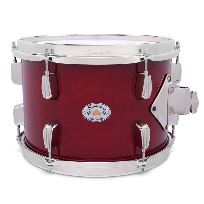 Slingerland - SDSK0812TTKSKRCR - 8x12 Studio King Rack Tom, Royal Crimson Lacquer, Nickel Hardware