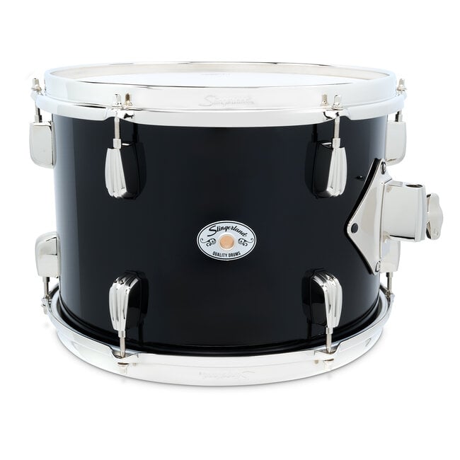 Slingerland - SDSK0913TTKSKDNB - 9x13 Studio King Rack Tom, Del Norte Black Lacquer, Nickel Hardware