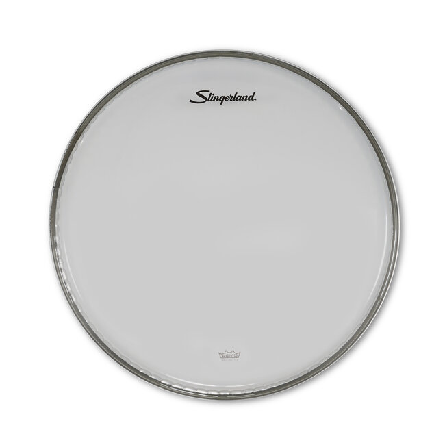 Slingerland - SLDHCLA10 - Tom Reso Head, Clear Ambassador, Logo, 10"