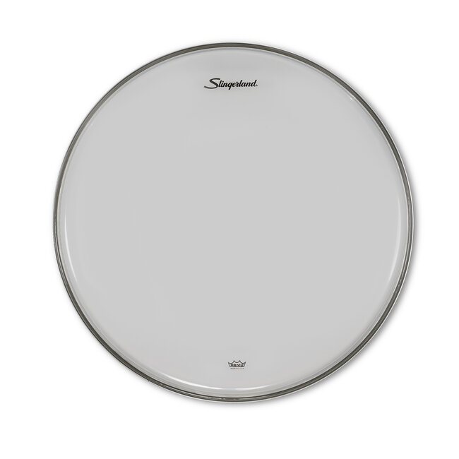Slingerland - SLDHCLA13 - Tom Reso Head, Clear Ambassador, Logo, 13"