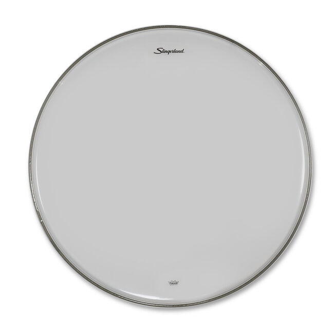 Slingerland - SLDHCLA18 - Tom Reso Head, Clear Ambassador, Logo, 18"