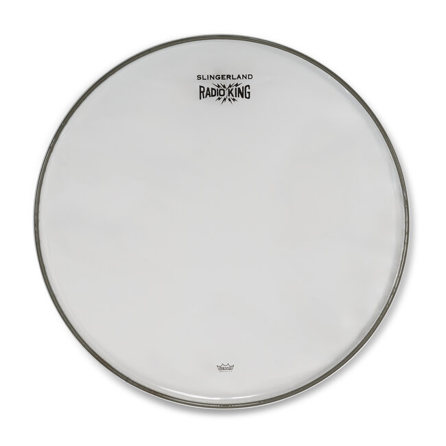 Slingerland - SLDHSS14L - Snare Side, Head, Hazy, Lightning Logo, 14"