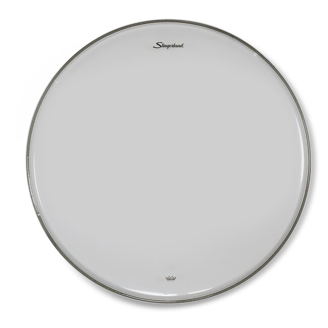 Slingerland - SLDHSSA14 - Snare Side, Head, Hazy, Logo, 14"