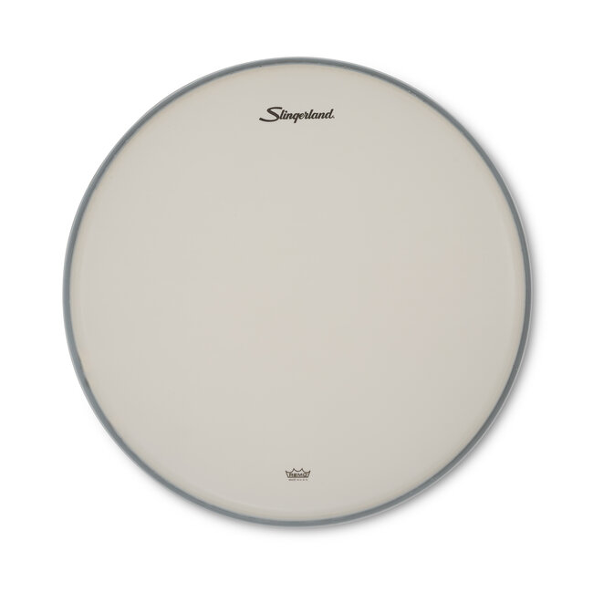 Slingerland - SLDHCWA12 - Tom/Snare Batter Head, Ambassador, Logo, 12"
