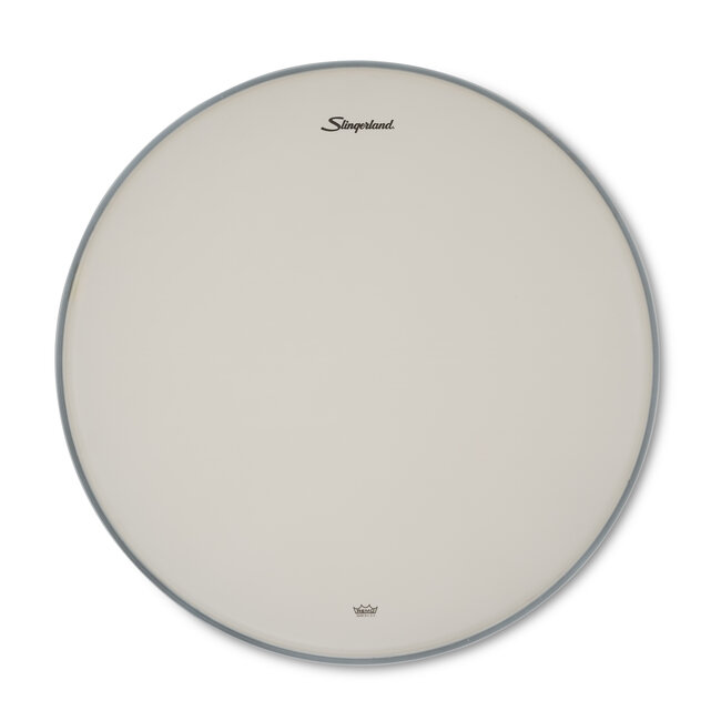 Slingerland - SLDHCWA16 - Tom/Snare Batter Head, Ambassador, Logo, 16"