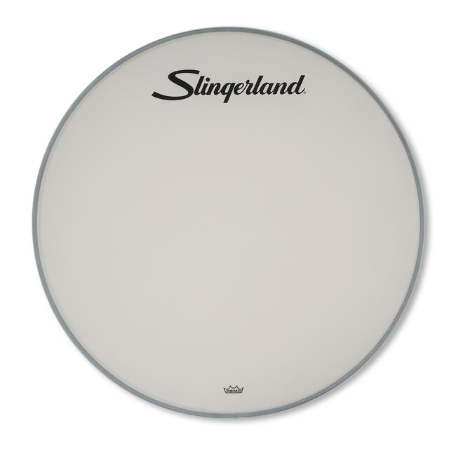 Slingerland - SLDHCWA24K - Bass Drum Logo Head, Ambassador, Logo, 24"