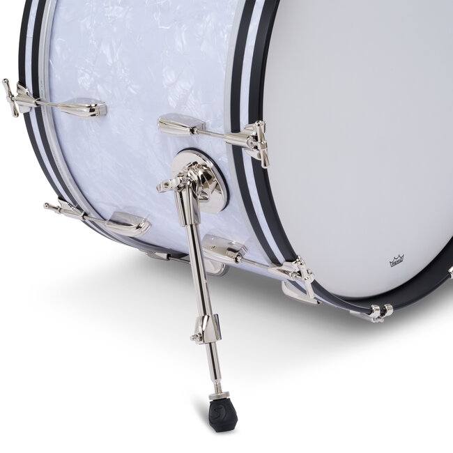 Slingerland - SLFP1418KKK016 - 14x18 Mahogany/Poplar Kick, White Marine Pearl Wrap, Nickel Hardware