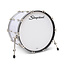 Slingerland - SLFP1422KKK016 - 14x22 Mahogany/Poplar Kick, White Marine Pearl Wrap, Nickel Hardware