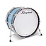 Slingerland - SLLS1422KKK371 - 14x22 Mahogany/Poplar Kick, Silver & Blue Lacquer, Nickel Hardware