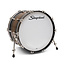 Slingerland - SLLS1422KKK372 - 14x22 Mahogany/Poplar Kick, Black & Gold Lacquer, Nickel Hardware