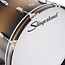 Slingerland - SLLS1424KKK372 - 14x24 Mahogany/Poplar Kick, Black & Gold Lacquer, Nickel Hardware