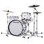 Slingerland - SLKTFPK22N03AH016 - 3pc Radio King Kit, 13/16F/22K, White Marine Wrap, Nickel Hardware