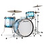 Slingerland - SLKTLSK24N03AI371 - 3pc Radio King Kit, 13/16F/24K, Blue & Silver Special Lacquer, Nickel Hardware